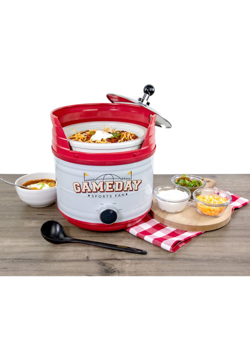 Game Day Kickin’ Keg Cooker Slow Cooker