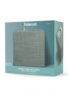 Polaroid Portable Fabric Cube Speaker