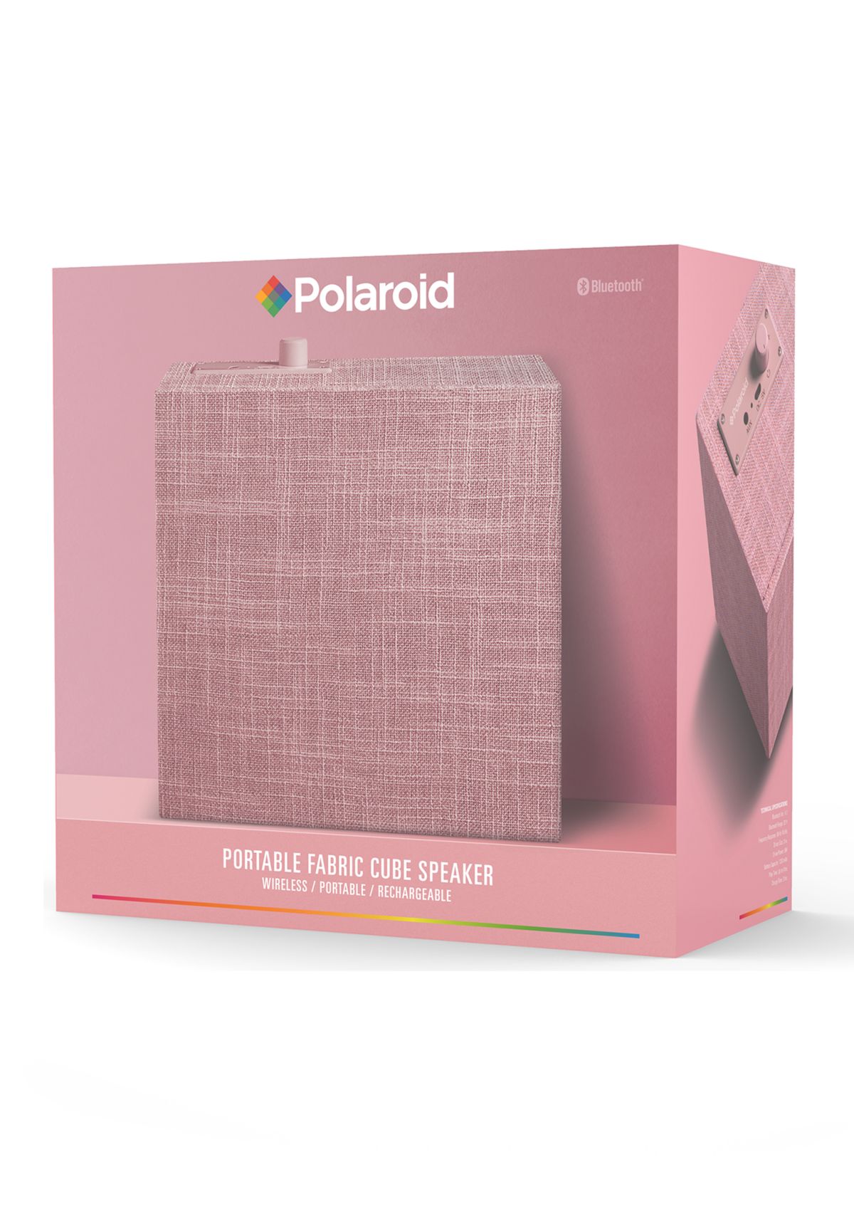 Portable Fabric Cube Speaker