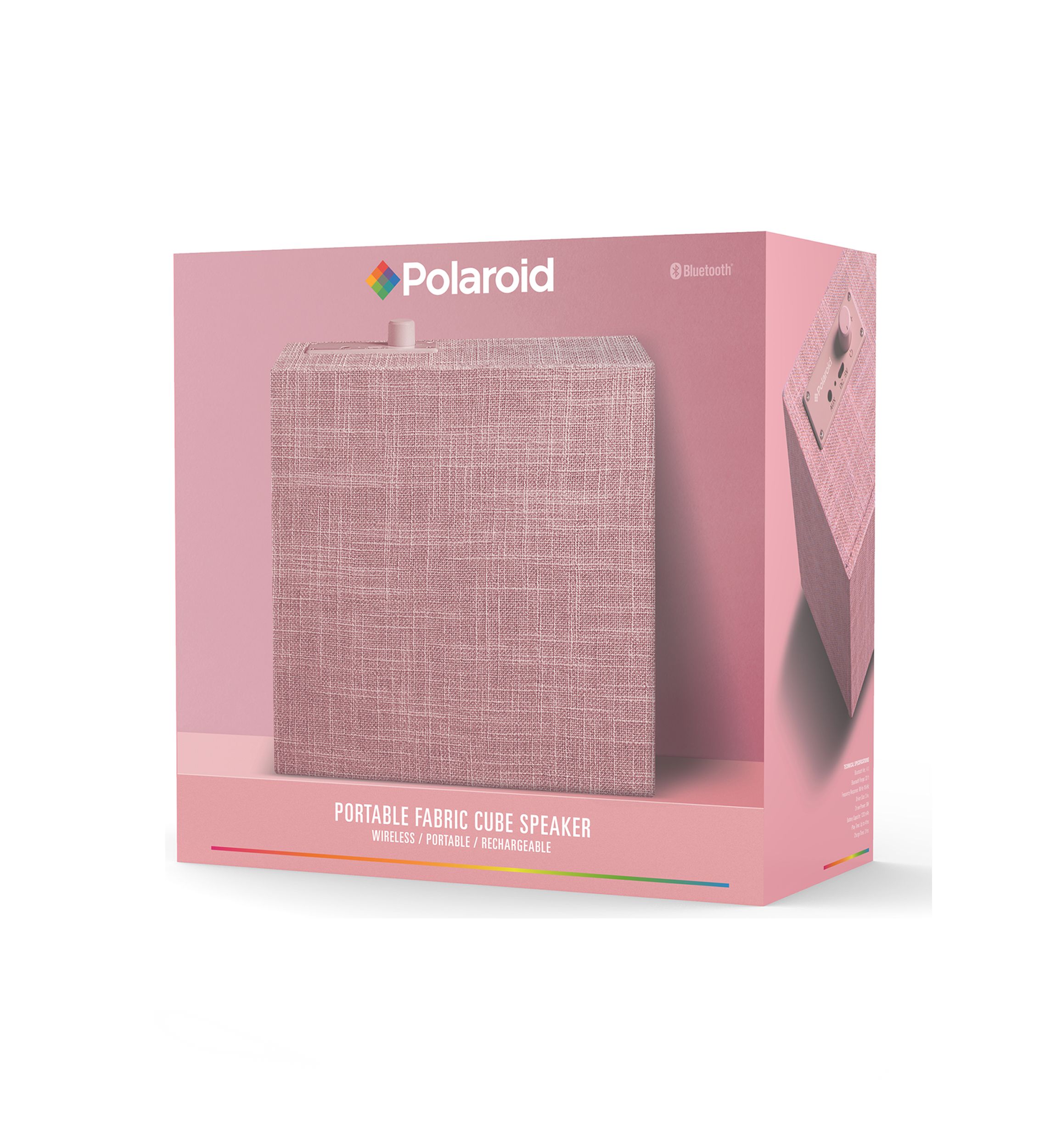 Portable Fabric Cube Speaker