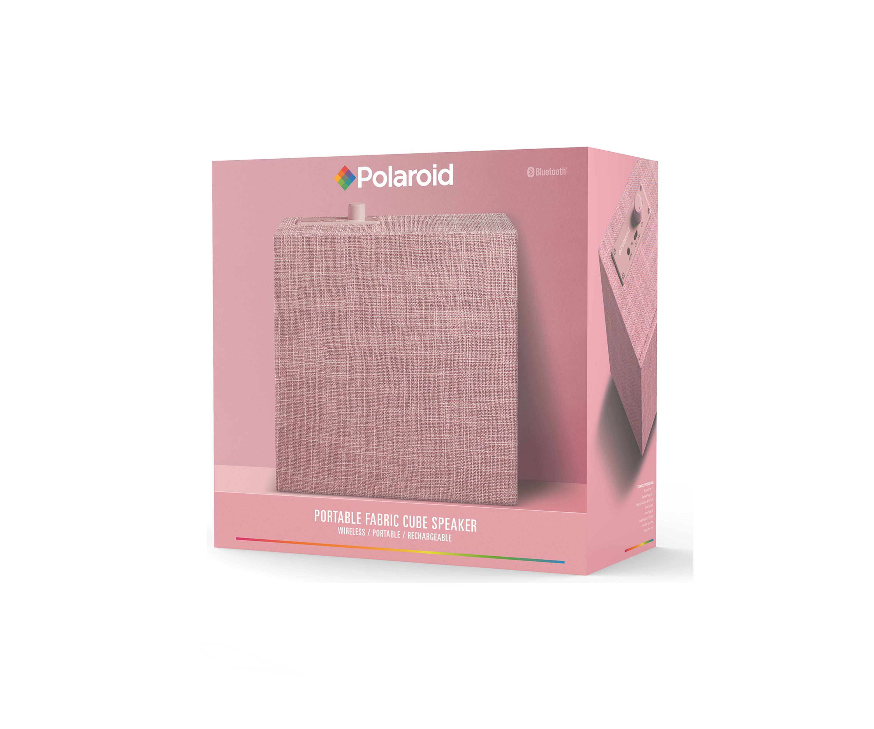 Portable Fabric Cube Speaker