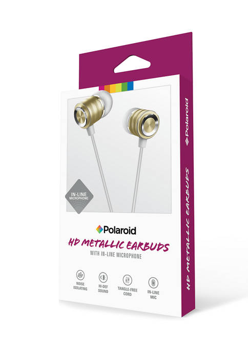 Earbuds with In-Line Mic 