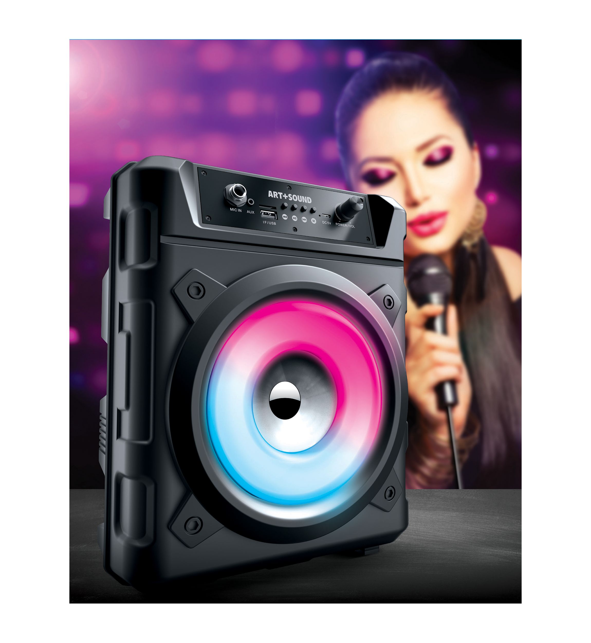 LED Karaoke Speaker