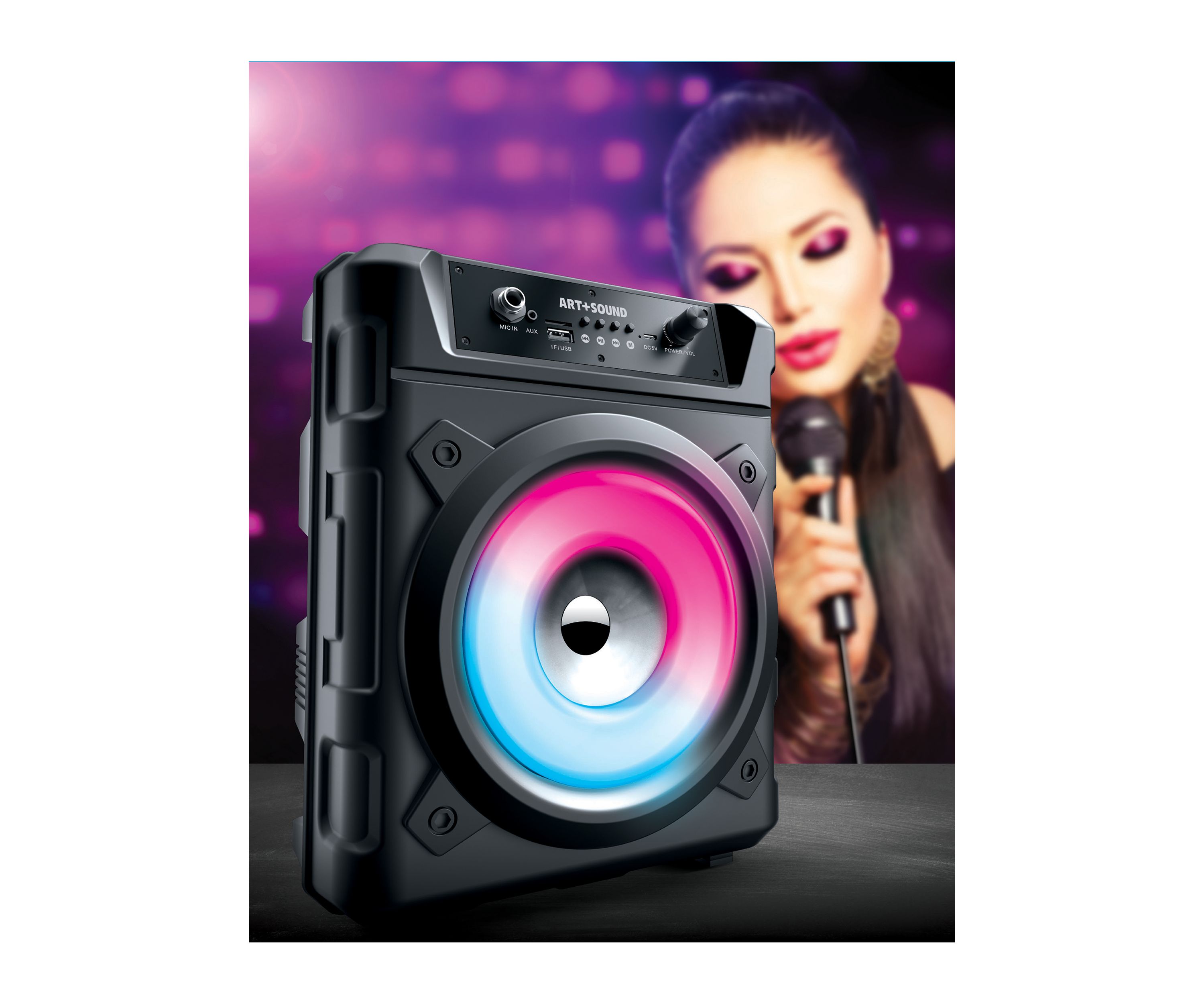 LED Karaoke Speaker