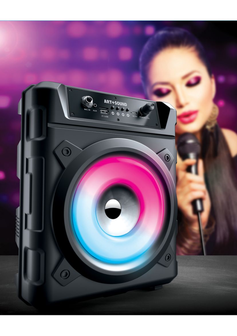 LED Karaoke Speaker
