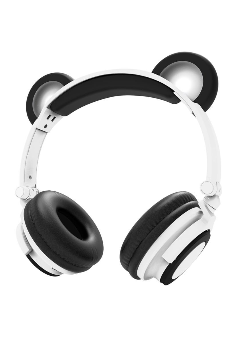 Light Up LED Panda Headphones