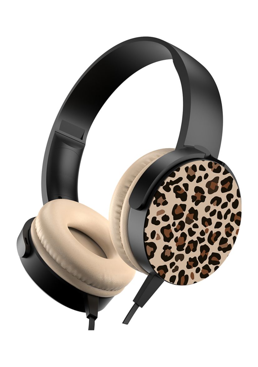 Leopard Headphones 