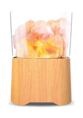 Brookstone ZENMELODY Himalayan Salt Lamp Speaker belk