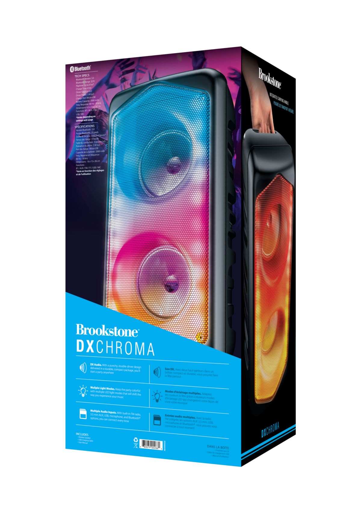 DX Chroma Wireless LED Speaker 