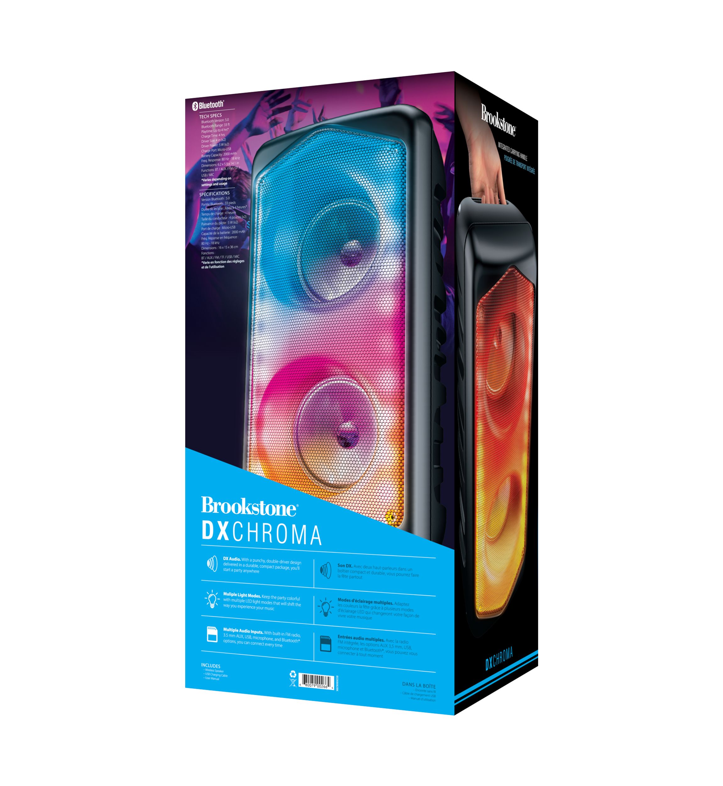 DX Chroma Wireless LED Speaker 
