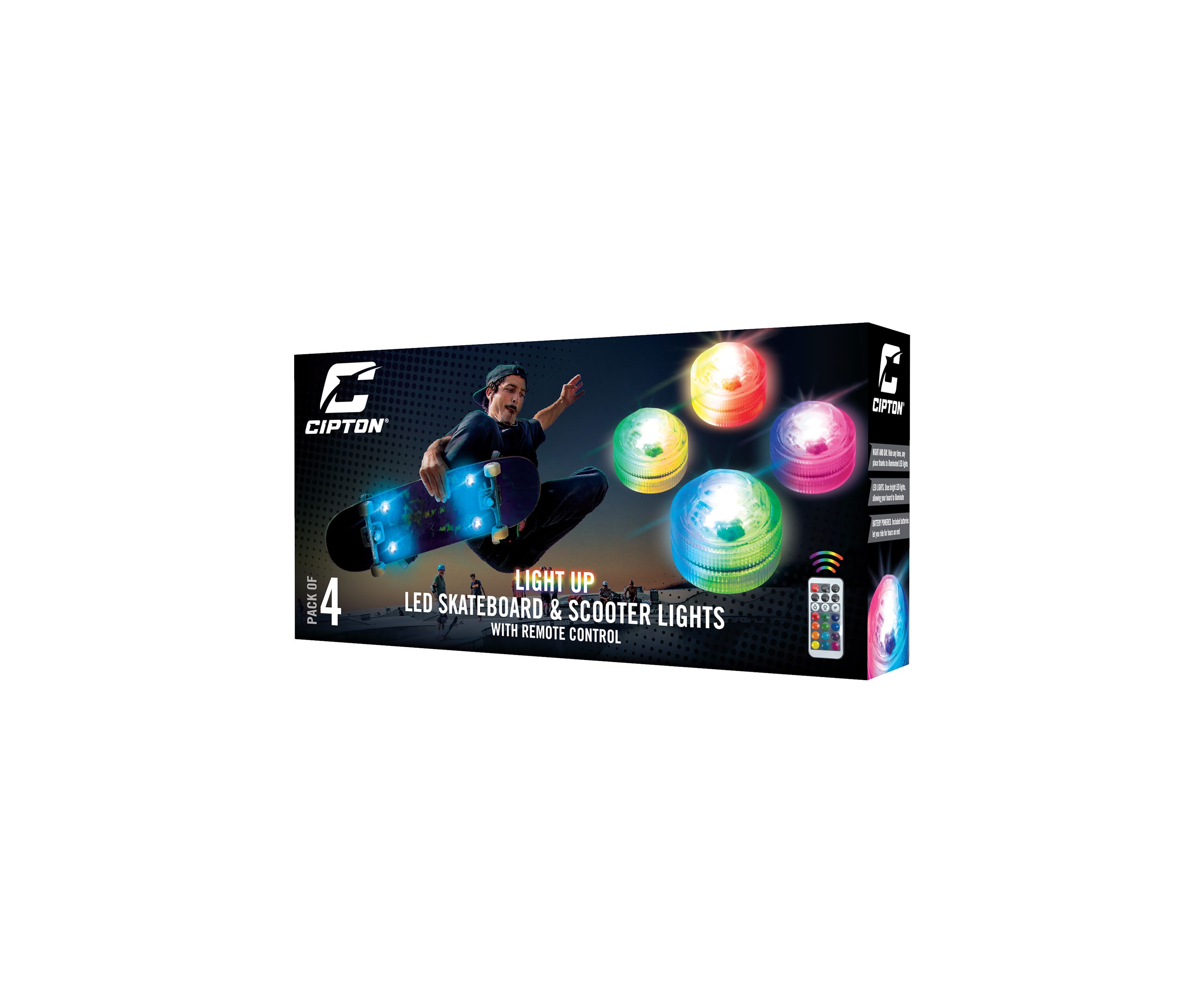 LED Light Up Skateboard and Lights