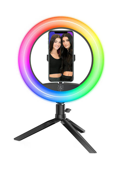 Dixie & Charli TikTok Selfie Vlog LED Ring