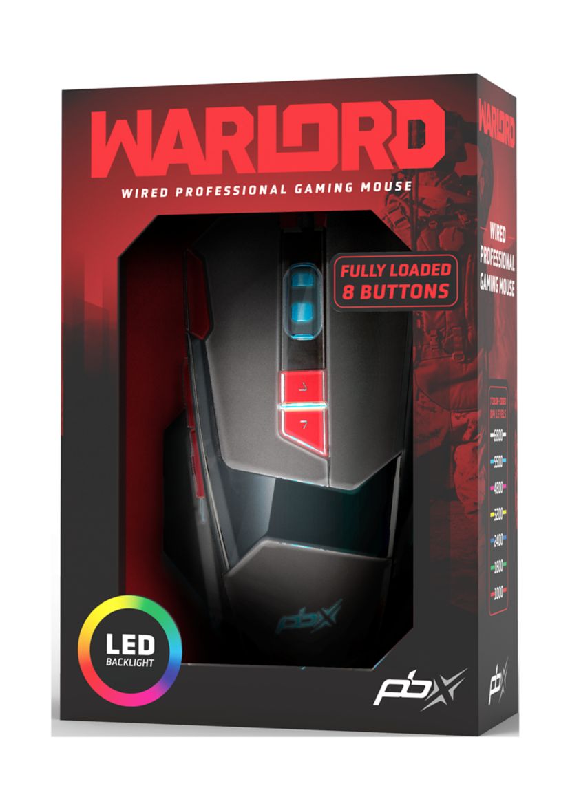 Warlord Wired Gaming Mouse