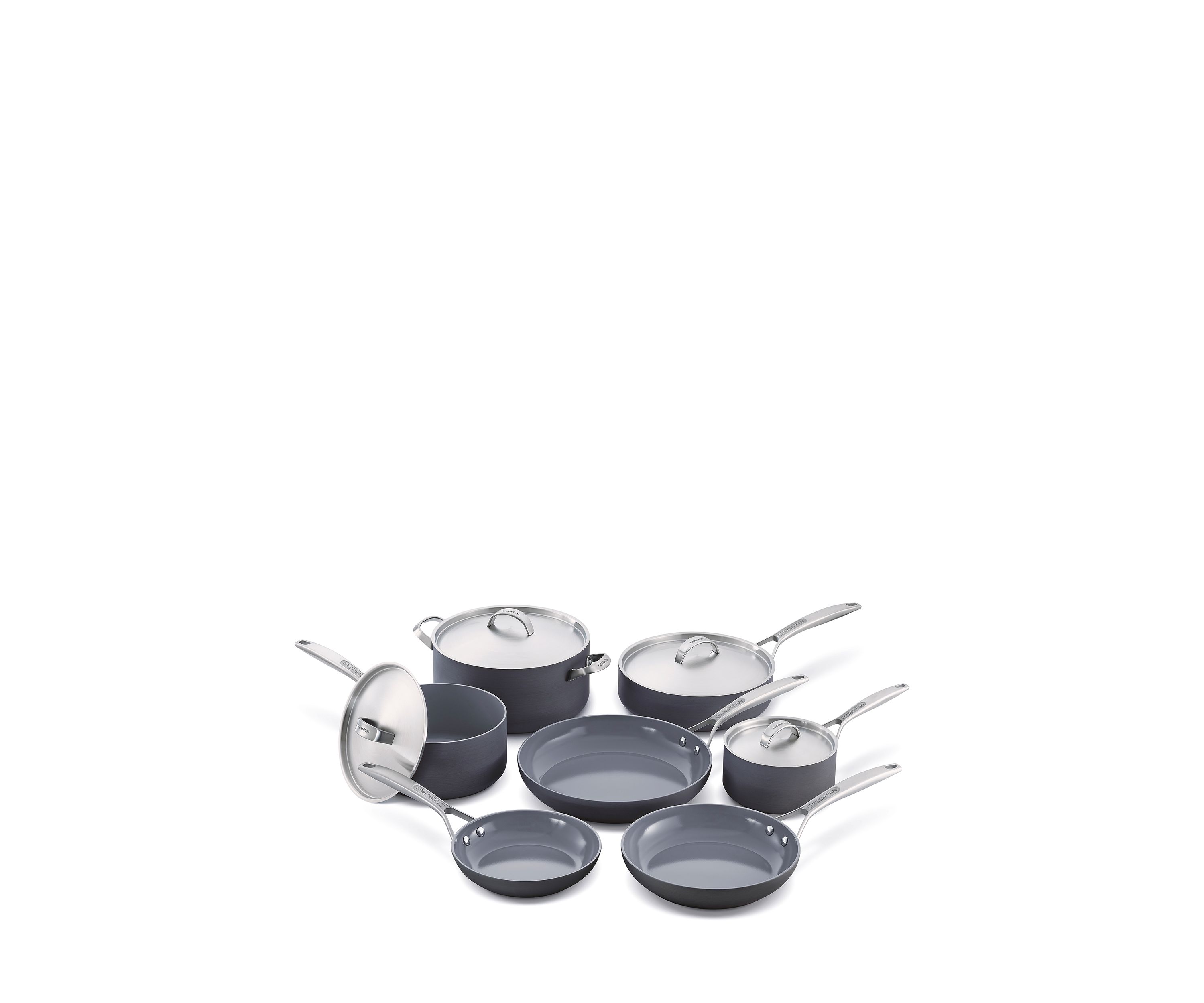 Paris Pro 11 Piece Ceramic Non-Stick Cookware Set