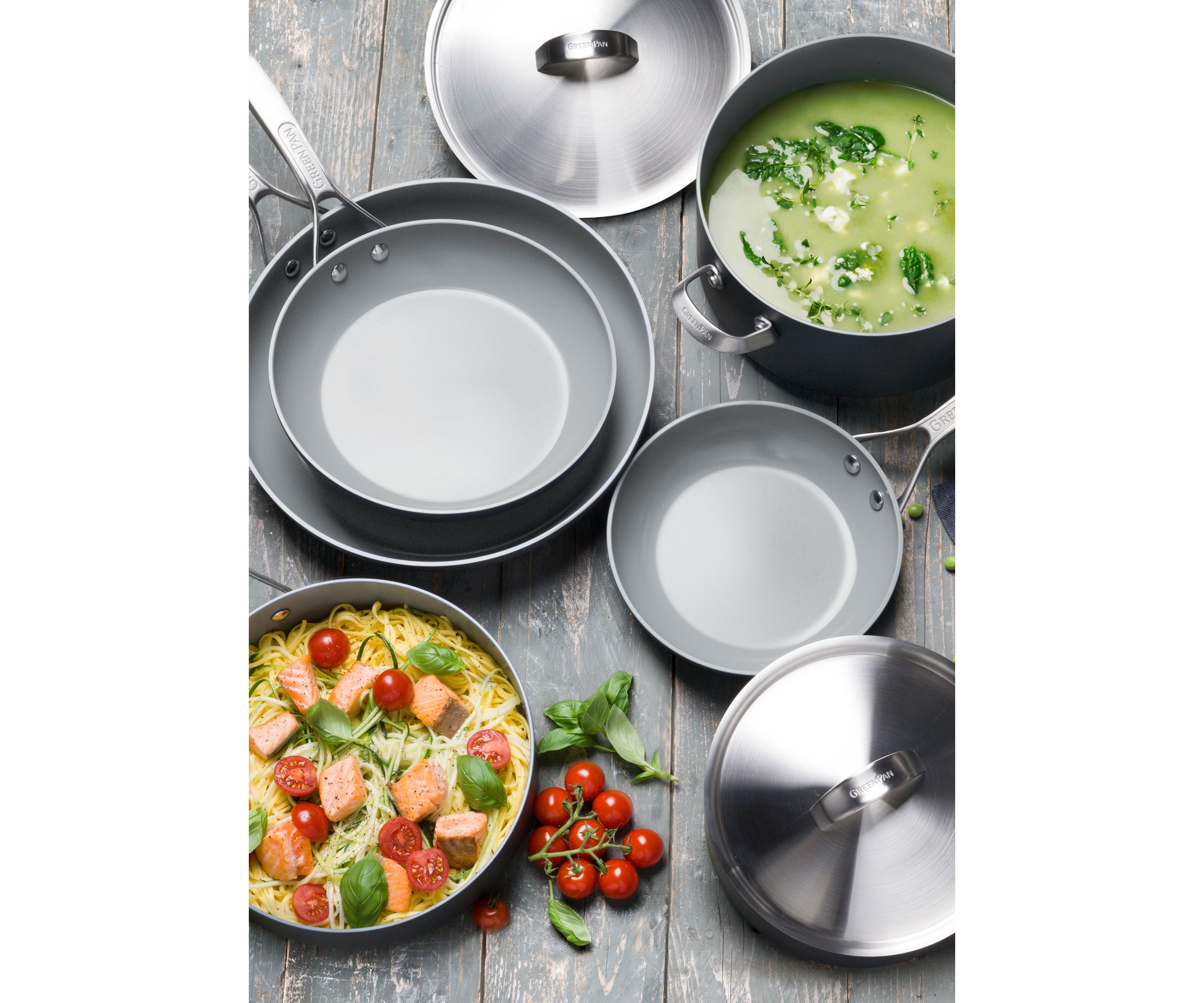 Paris Pro 11 Piece Ceramic Non-Stick Cookware Set