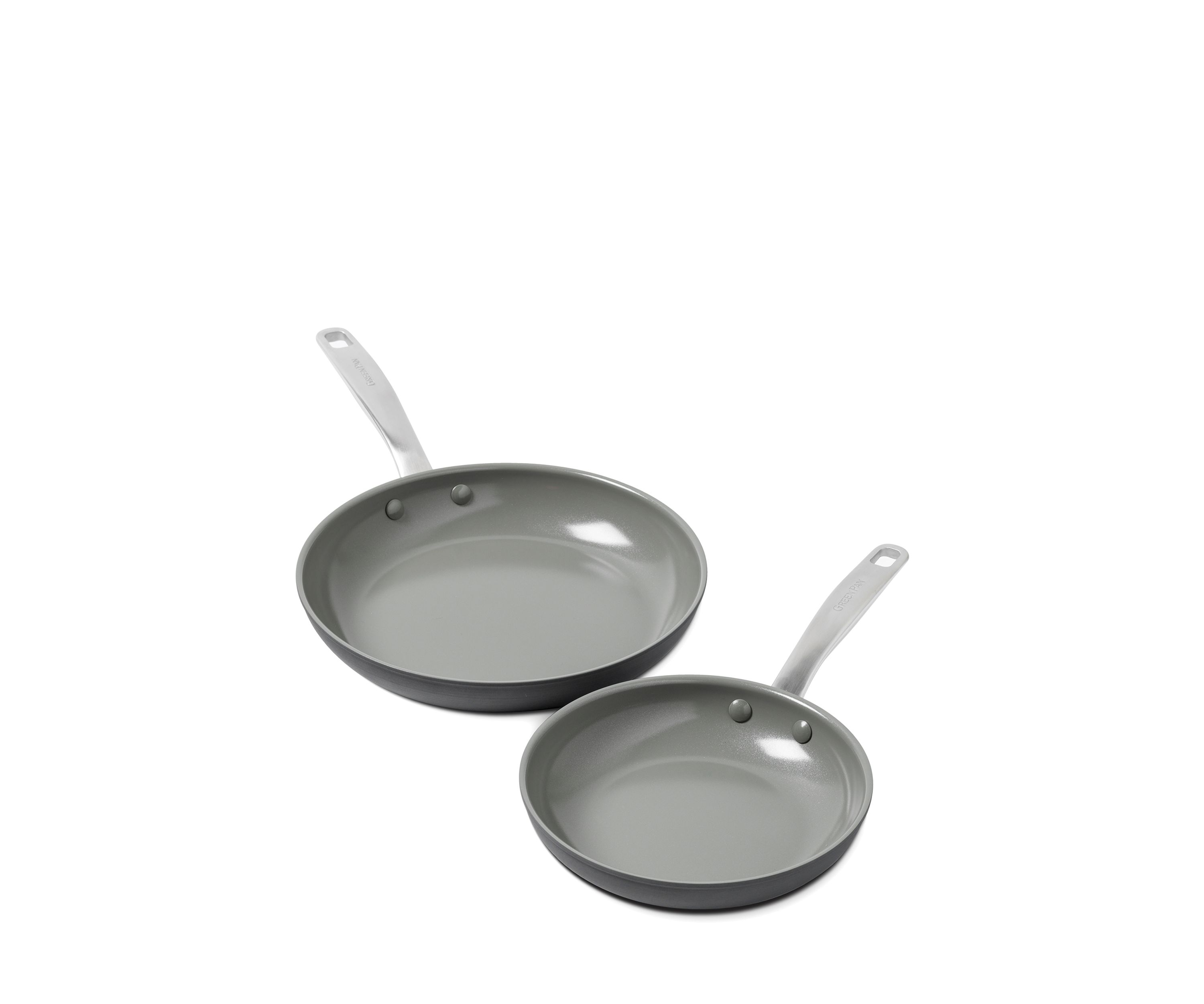 Chatham 8-inch and 10-inch Ceramic Non-Stick Open Frypan Set