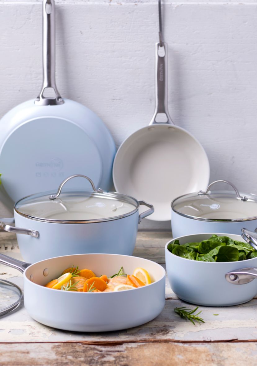 Padova Ceramic Non-Stick 10 Piece Cookware Set
