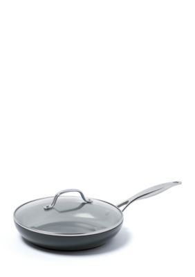 GreenPan Valencia Pro Magneto 10-inch Ceramic Non-Stick Covered Frypan, Grey, 10 in