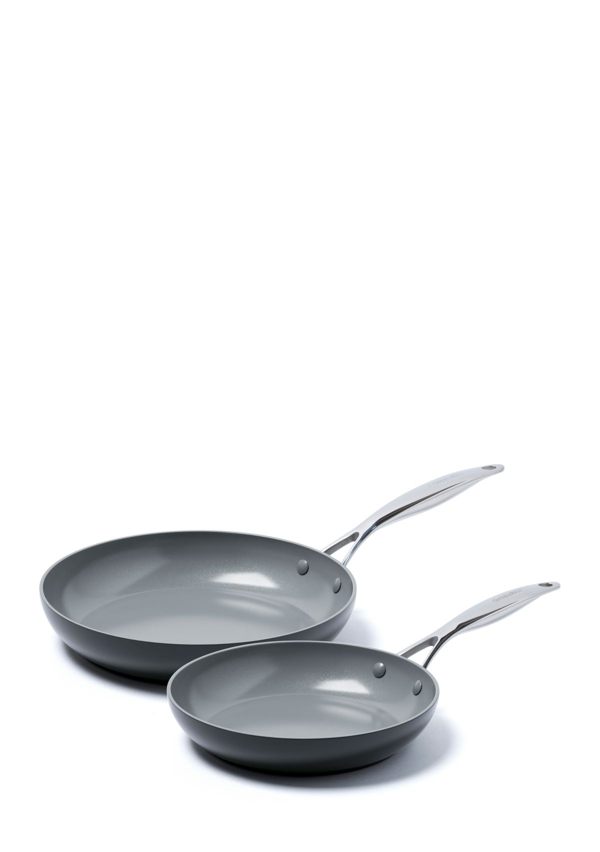 Valencia Pro Magneto 10-inch and 12-inch Ceramic Non-Stick Open Frypan Set