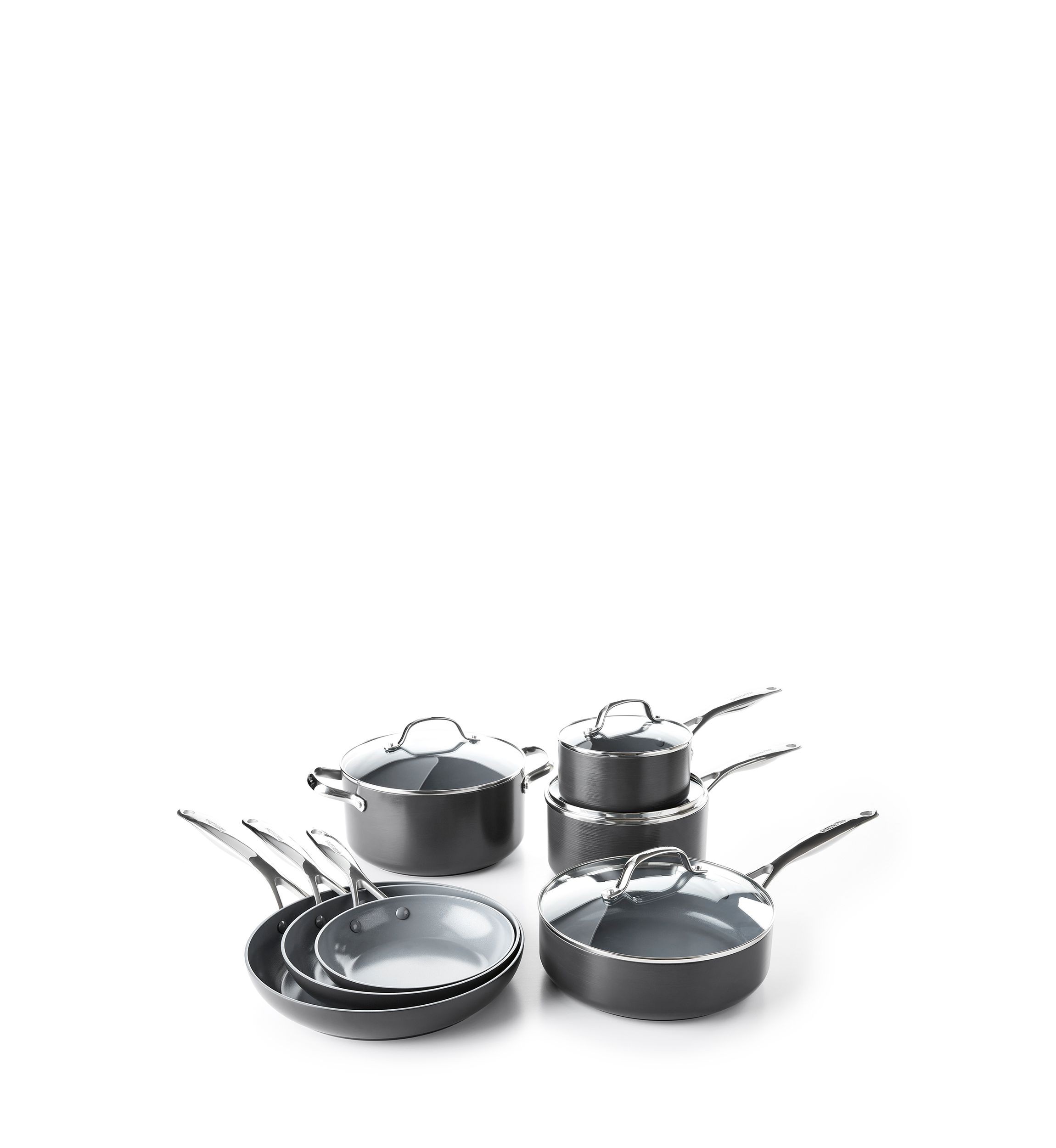 Valencia Pro Magneto Ceramic Non-Stick 11 Piece Cookware Set