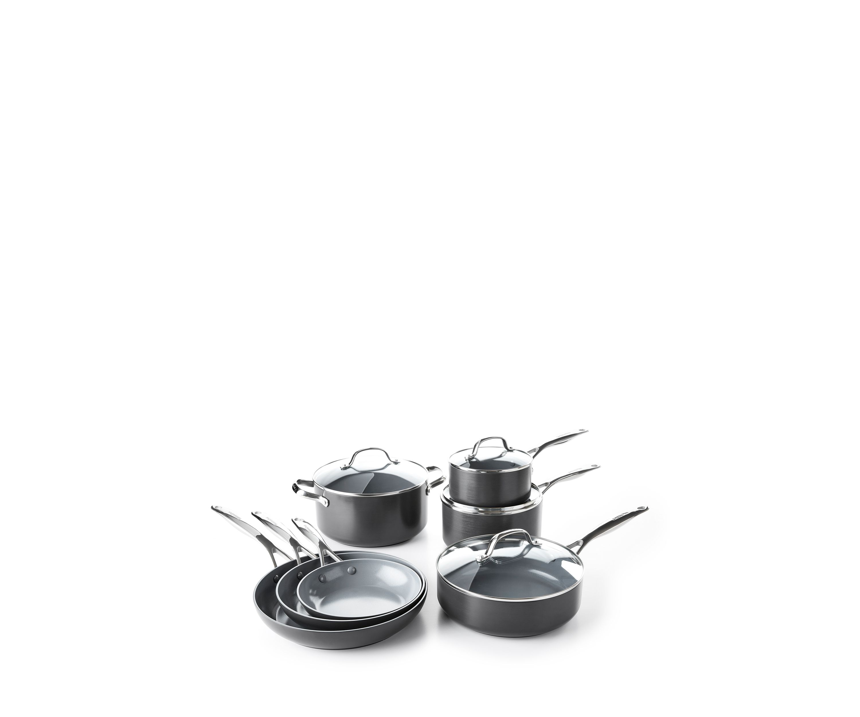 Valencia Pro Magneto Ceramic Non-Stick 11 Piece Cookware Set
