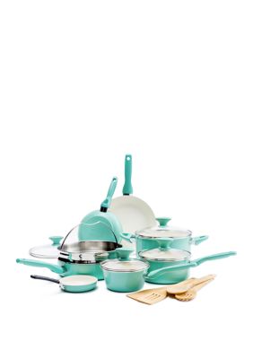 Rio 16 Piece Ceramic Cookware Set