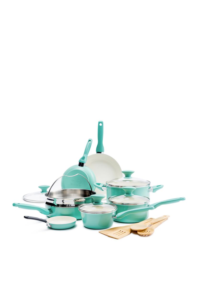 Rio 16 Piece Ceramic Cookware Set