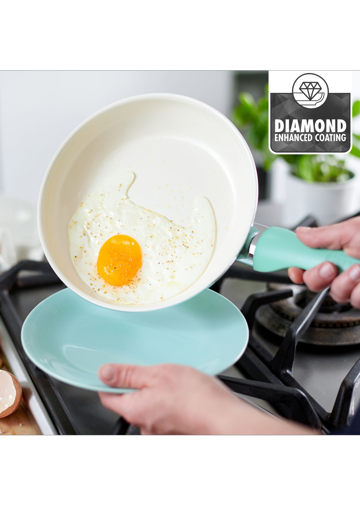Rio 16 Piece Ceramic Cookware Set