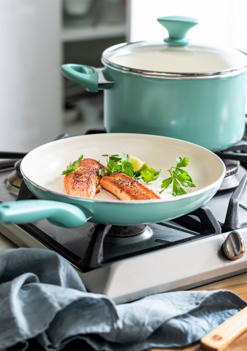 Rio 16 Piece Ceramic Cookware Set