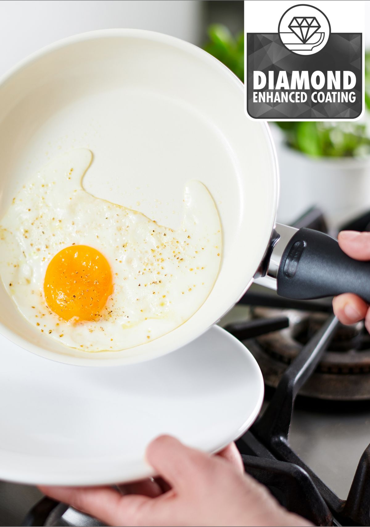 Rio Ceramic Nonstick Fry Pan Set