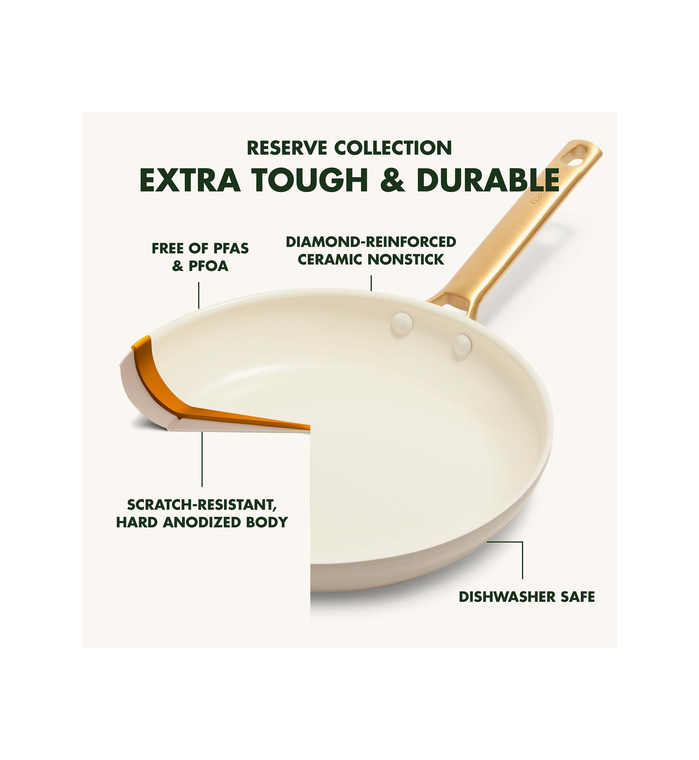 Reserve Ceramic Nonstick 10-Piece Cookware Set