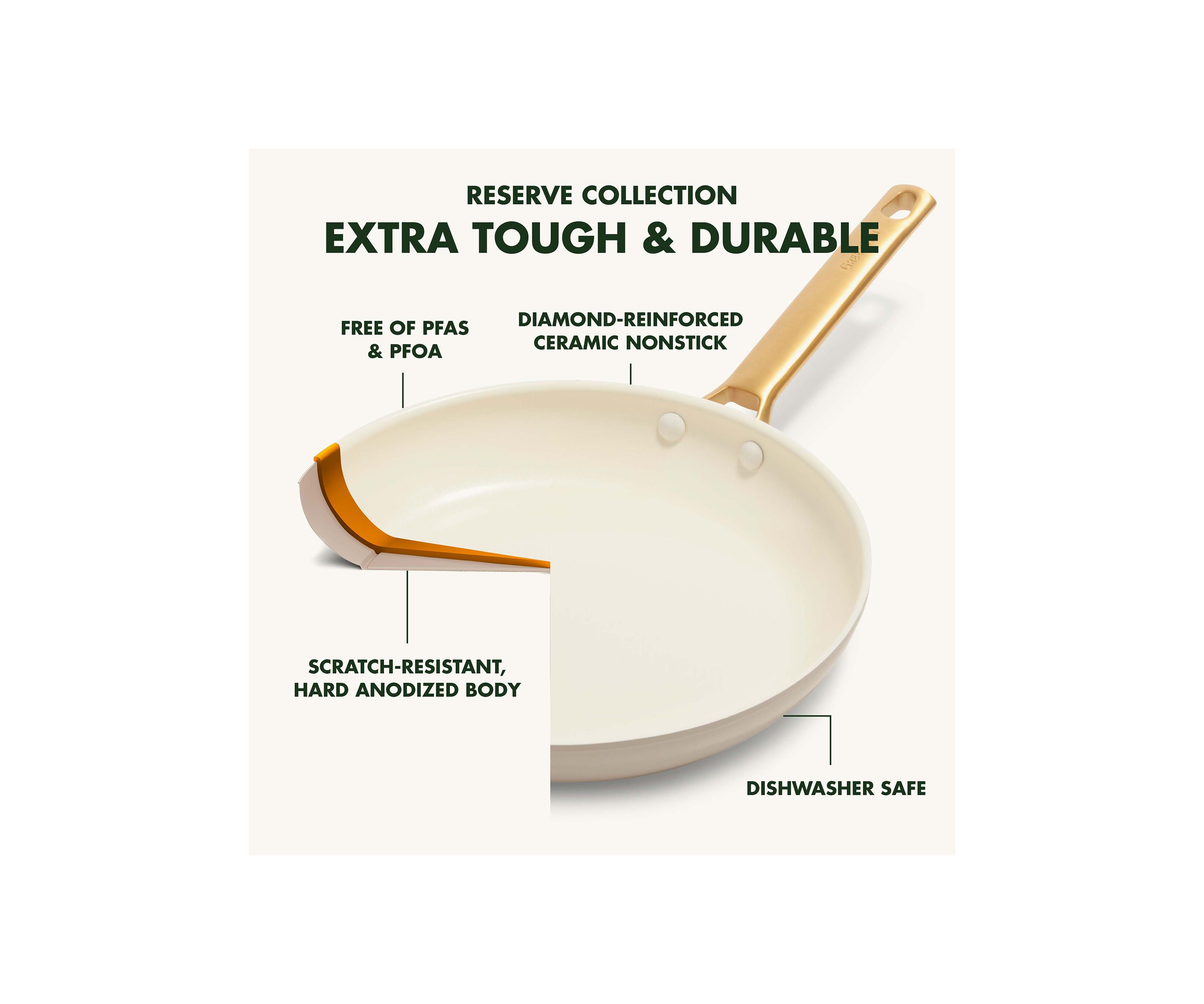 Reserve Ceramic Nonstick 10-Piece Cookware Set