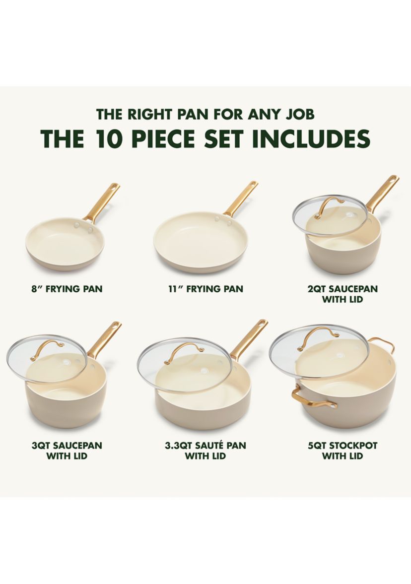 Reserve Ceramic Nonstick 10-Piece Cookware Set