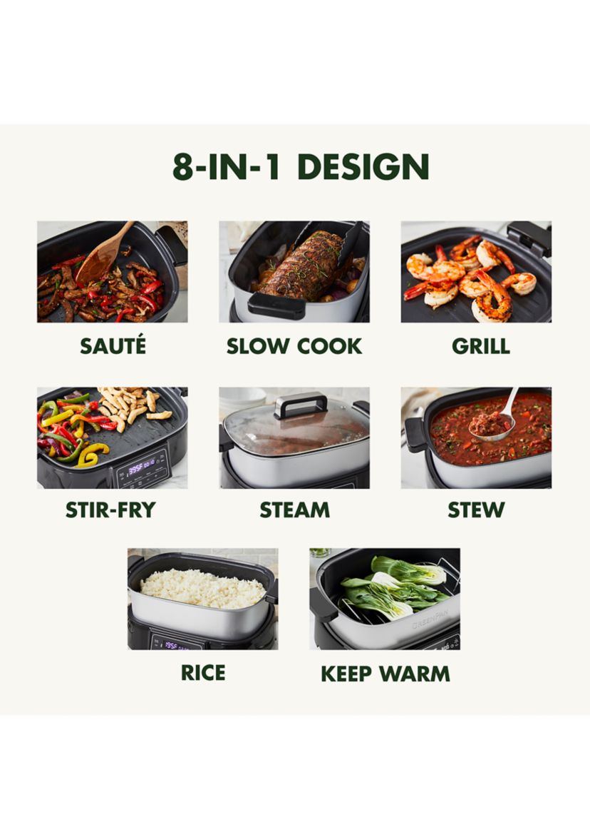 Bistro Slow Cooker, Skillet, & Grill