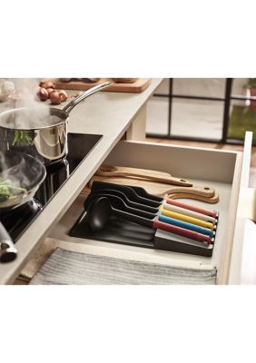 5-Piece Utensil Set with In-drawer Storage Tray