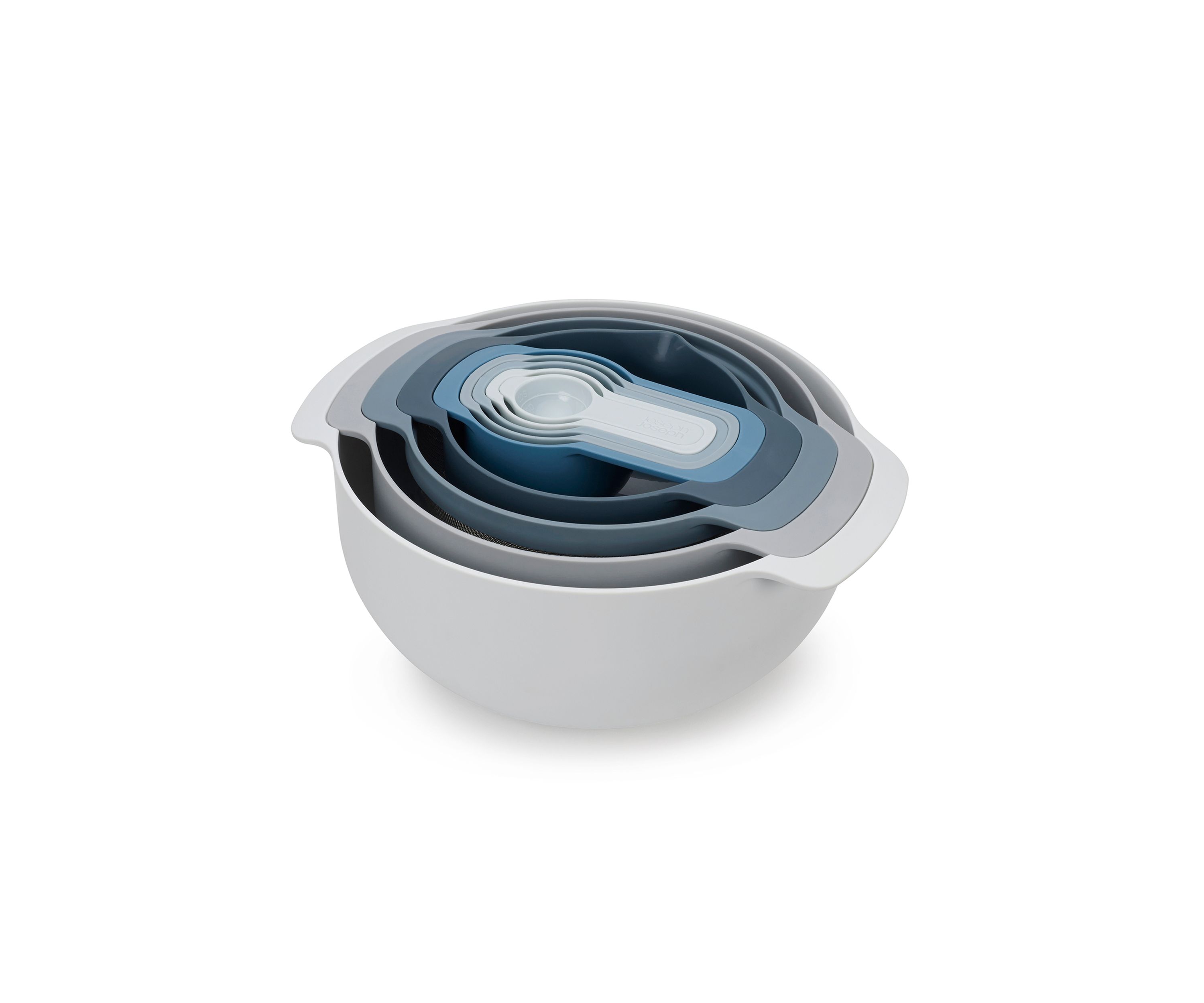 9 Piece Compact Food Preparation Set in Sky