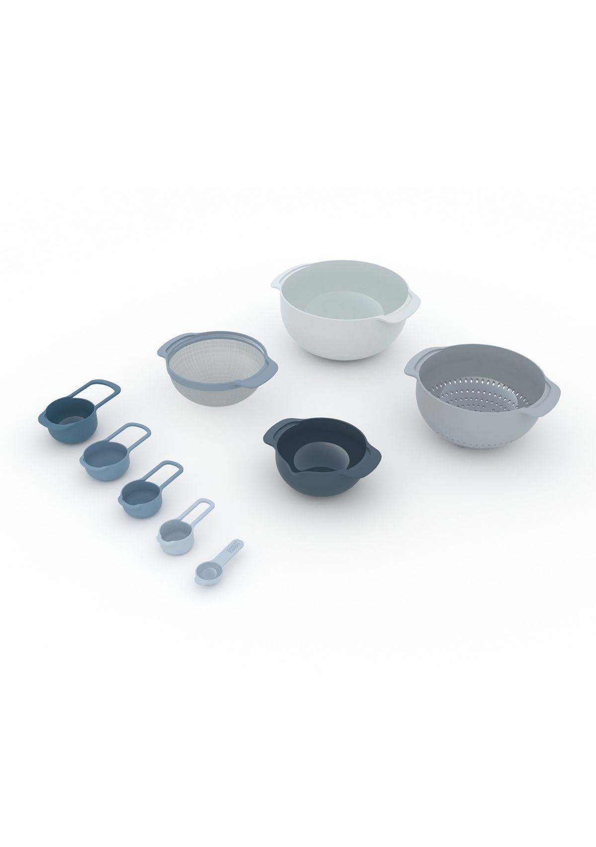9 Piece Compact Food Preparation Set in Sky