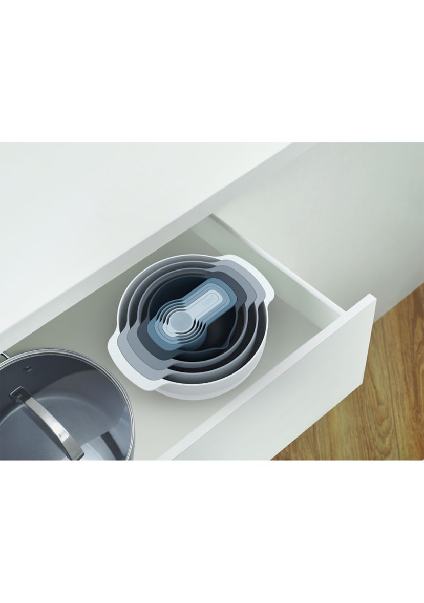 9 Piece Compact Food Preparation Set in Sky