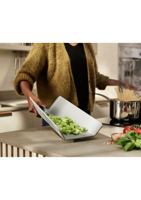 Chop2Pot Plus Folding Chopping Board (Regular) - Pale Blue