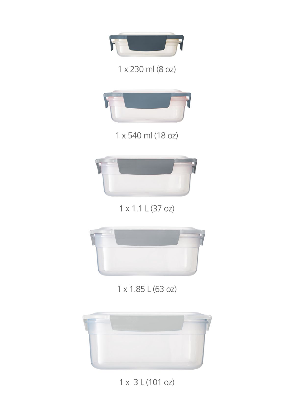 Nest™ Lock 10 Piece Storage Container Set
