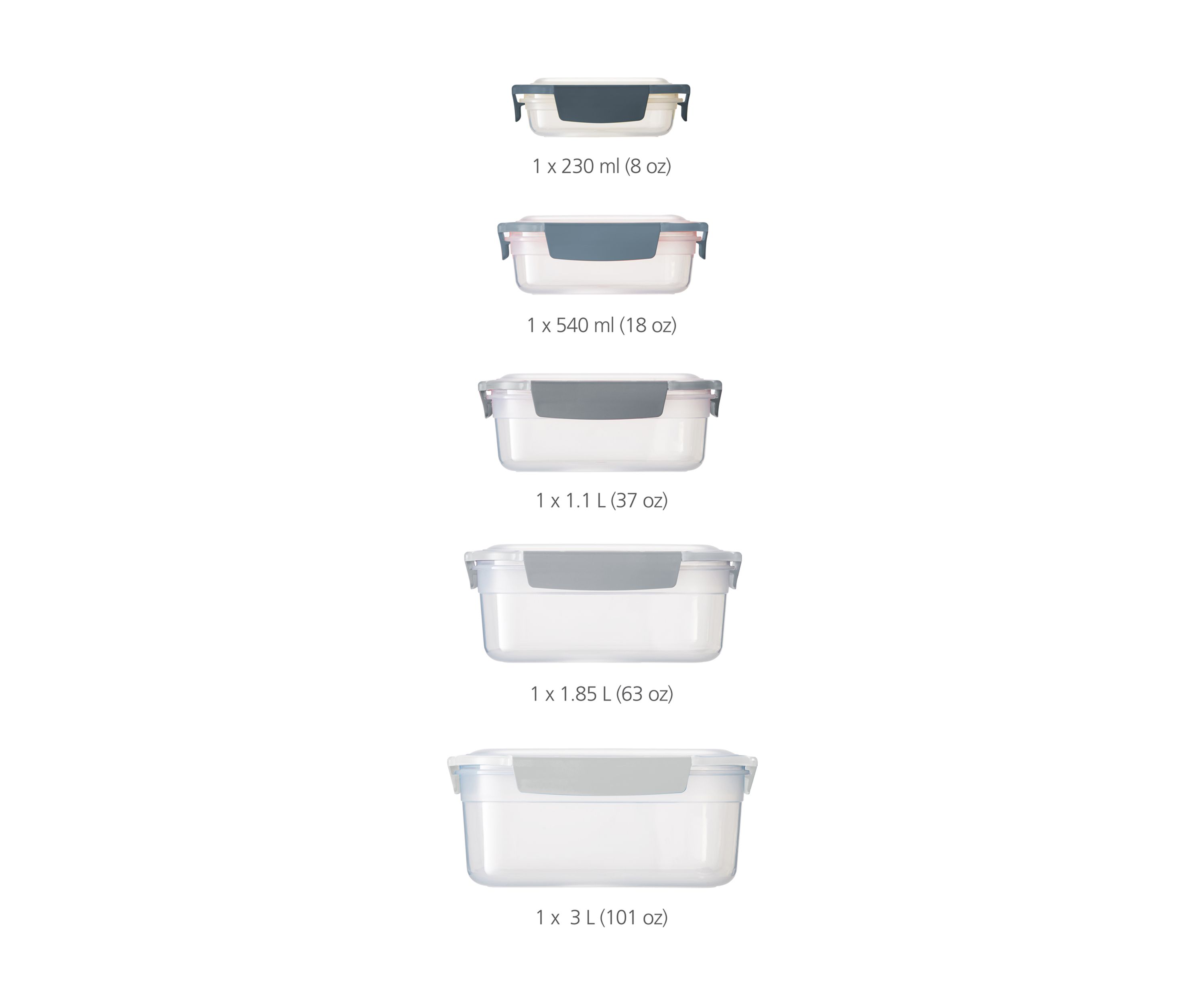 Nest™ Lock 10 Piece Storage Container Set