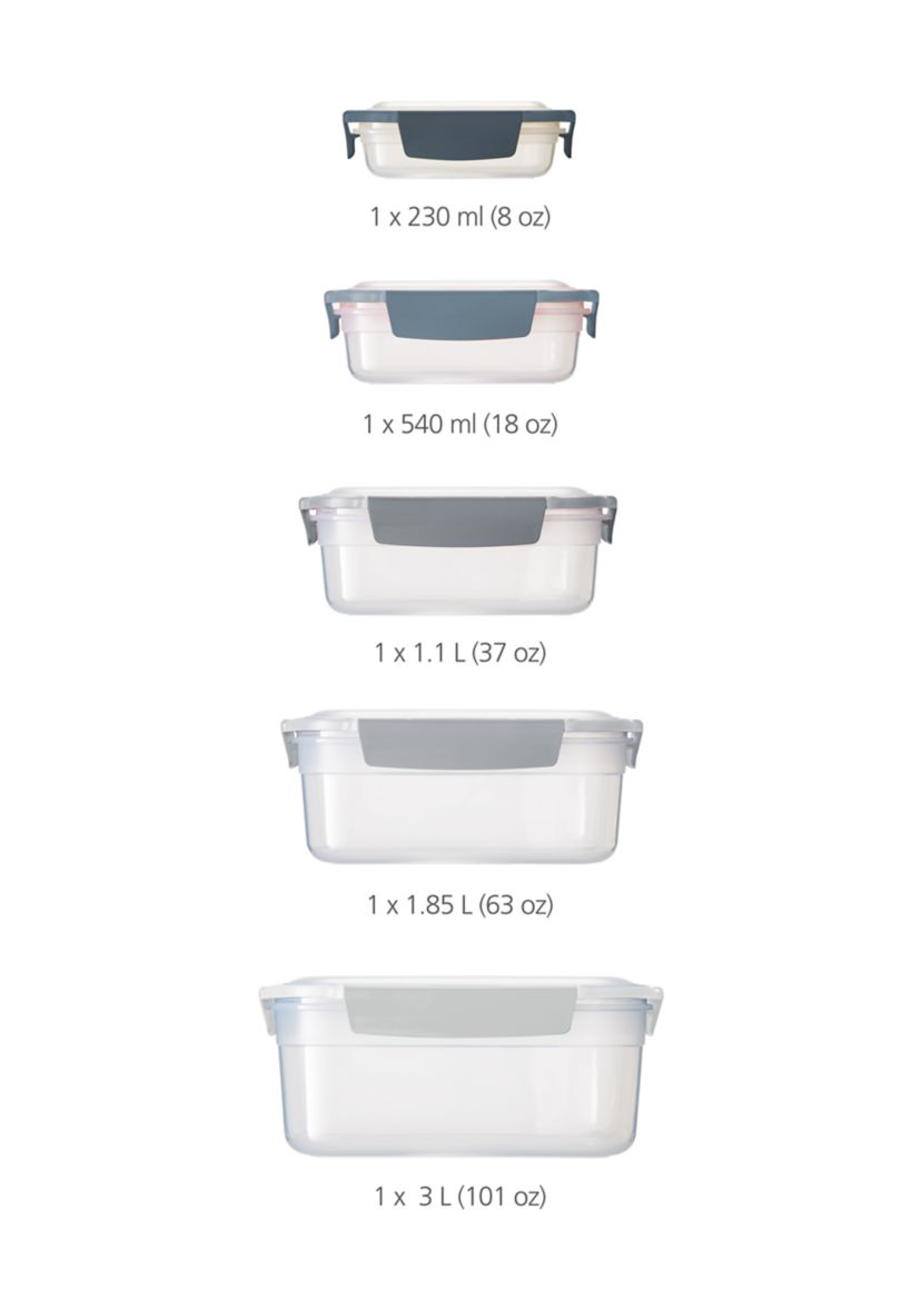Nest™ Lock 10 Piece Storage Container Set