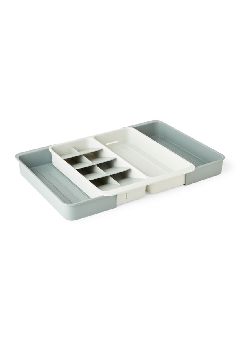 DrawerStore Expanding Tiered Cutlery and Utensil Organizer