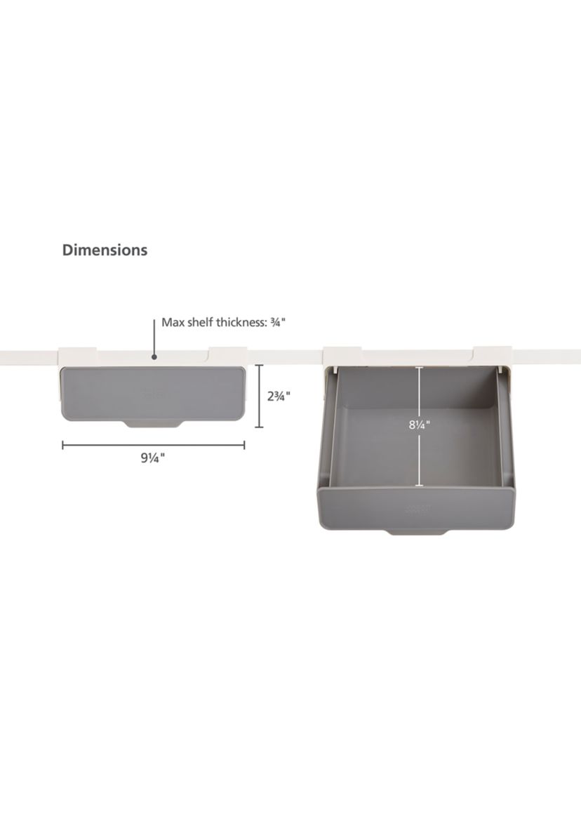 CupboardStore™ Under Shelf Drawer