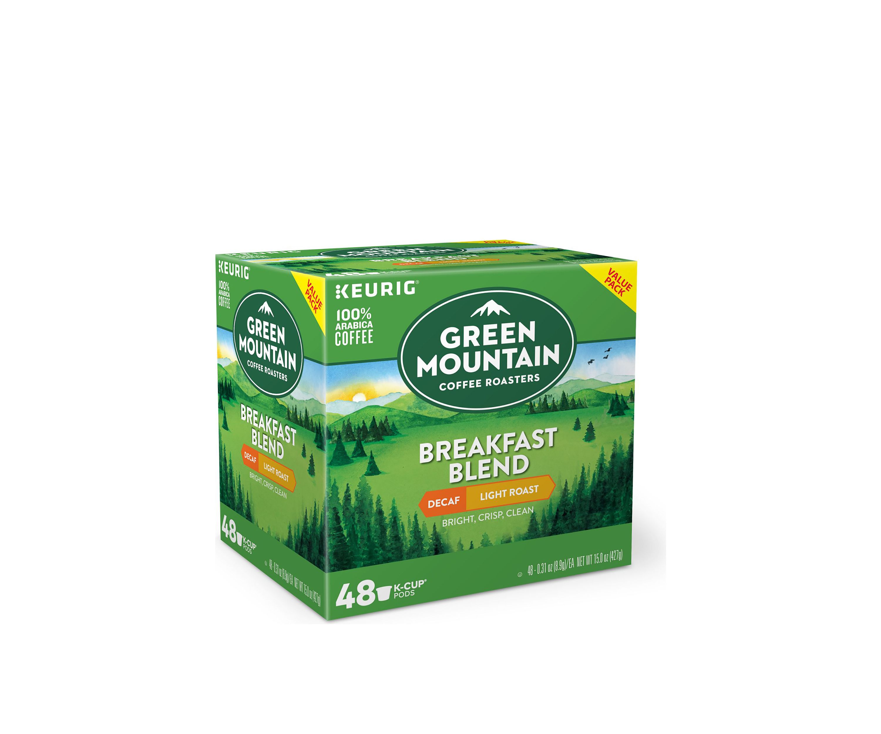 Green Mountain Breakfast Blend K-Cup Pack 48 Count