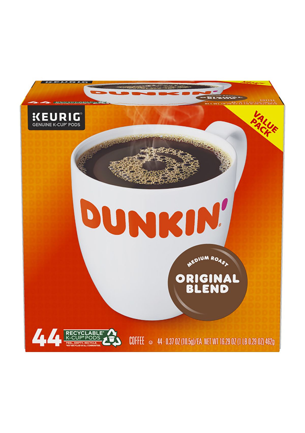   Keurig K-Cup Pods, Dunkin® Original Blend Coffee 