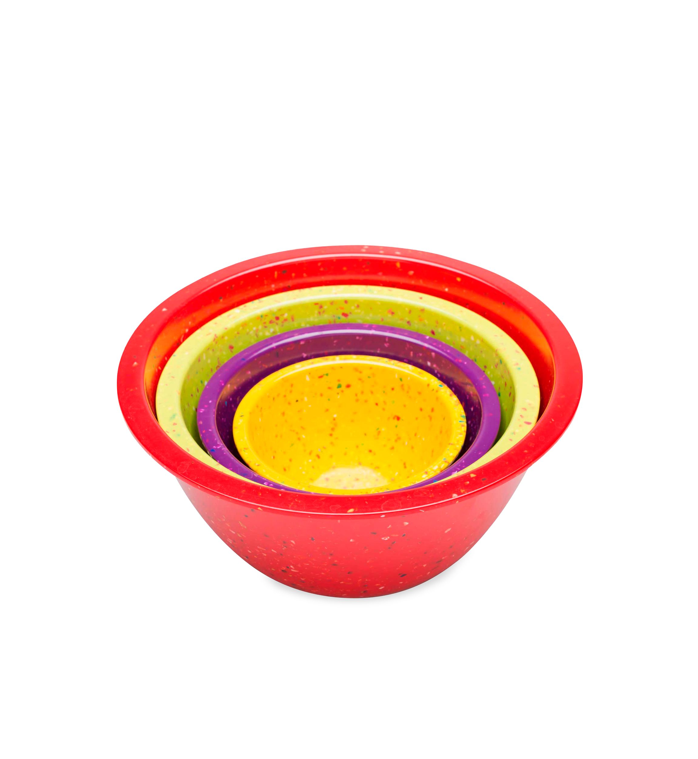 4-Piece Confetti Nested Mixing Bowl Set