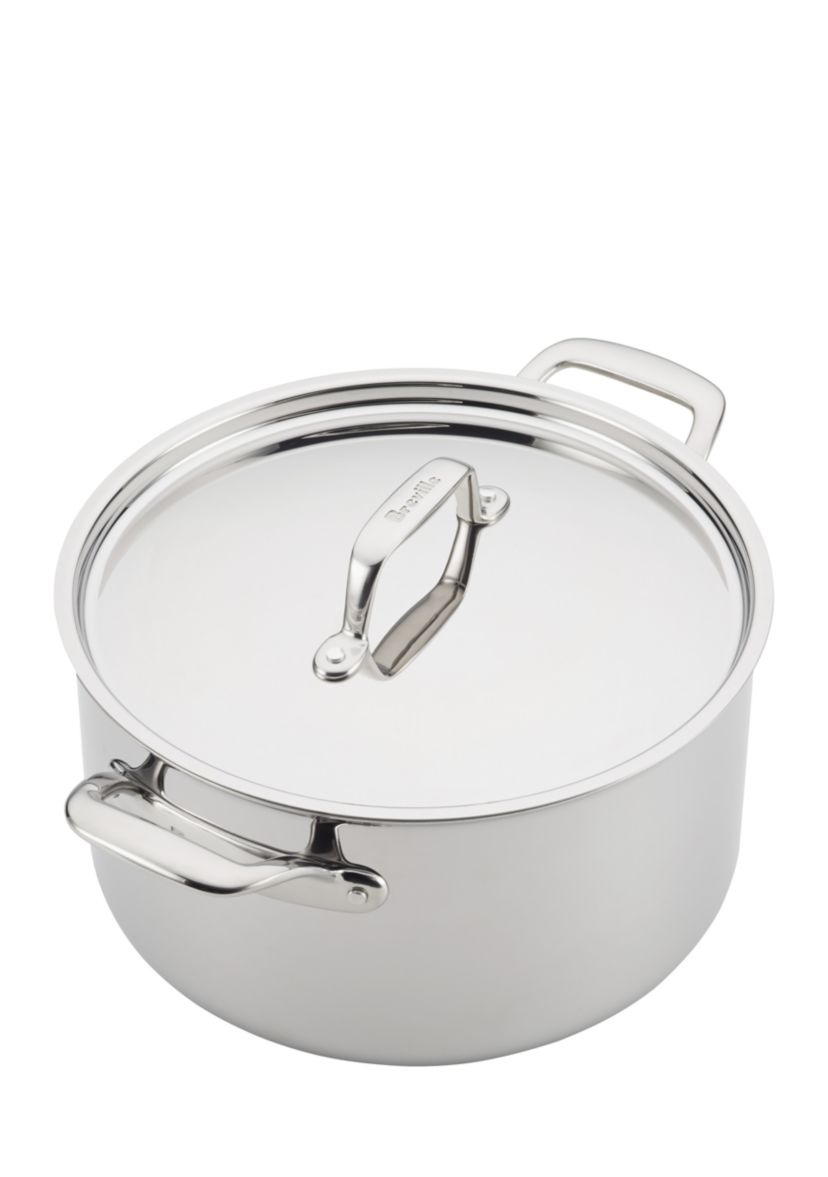 Thermal Pro™ 10-Piece Clad Stainless Steel Cookware Set