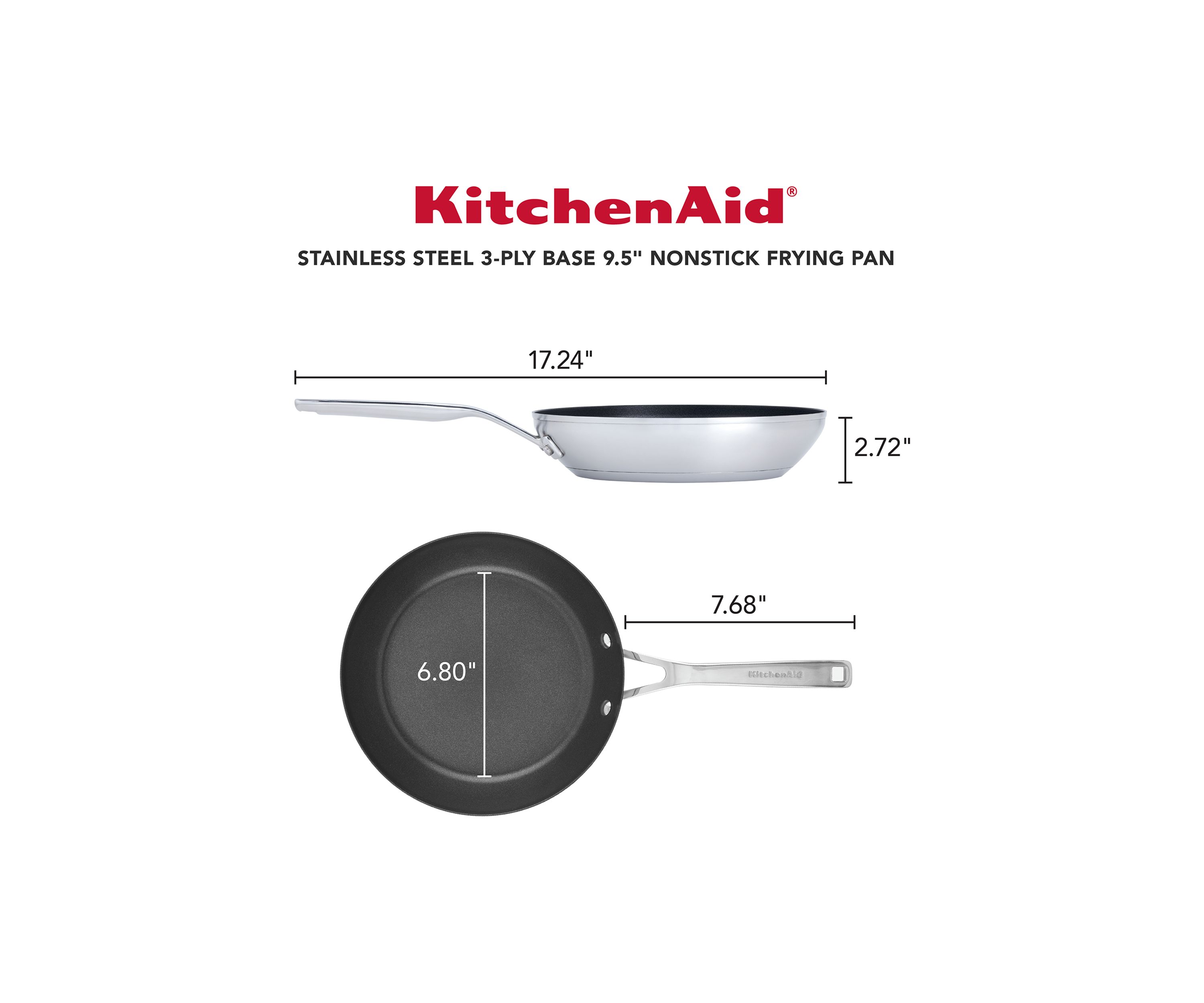 9.5" Nonstick Frying Pan