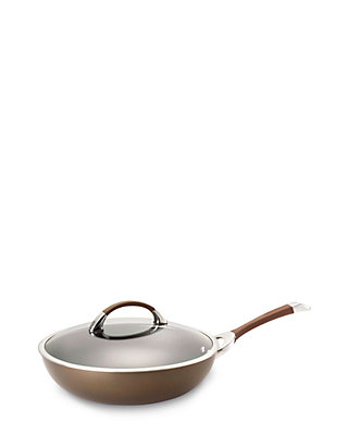 Circulon Symmetry Hard-Anodized Nonstick Covered Essential Pan Inch 12 Black